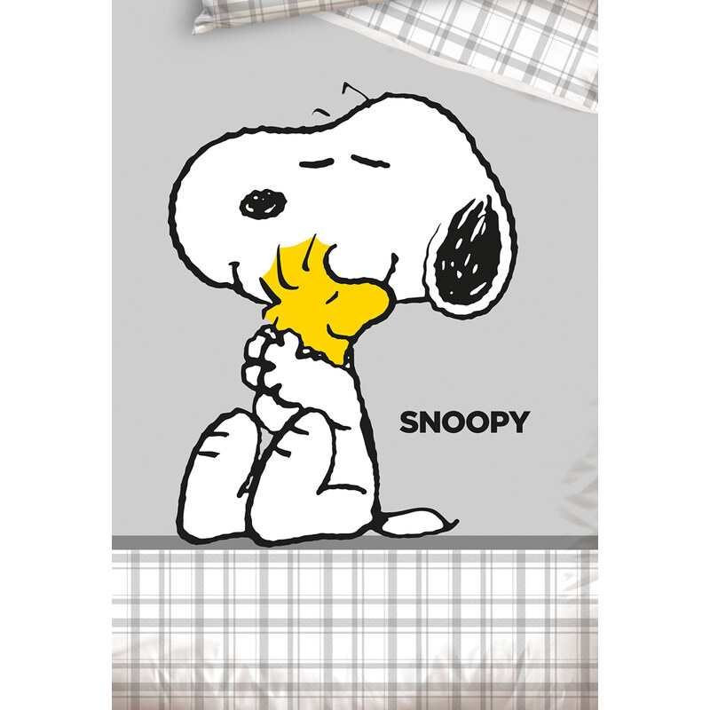 Carbotex Povlečení do postýlky Snoopy Nejlepší Kamarádi