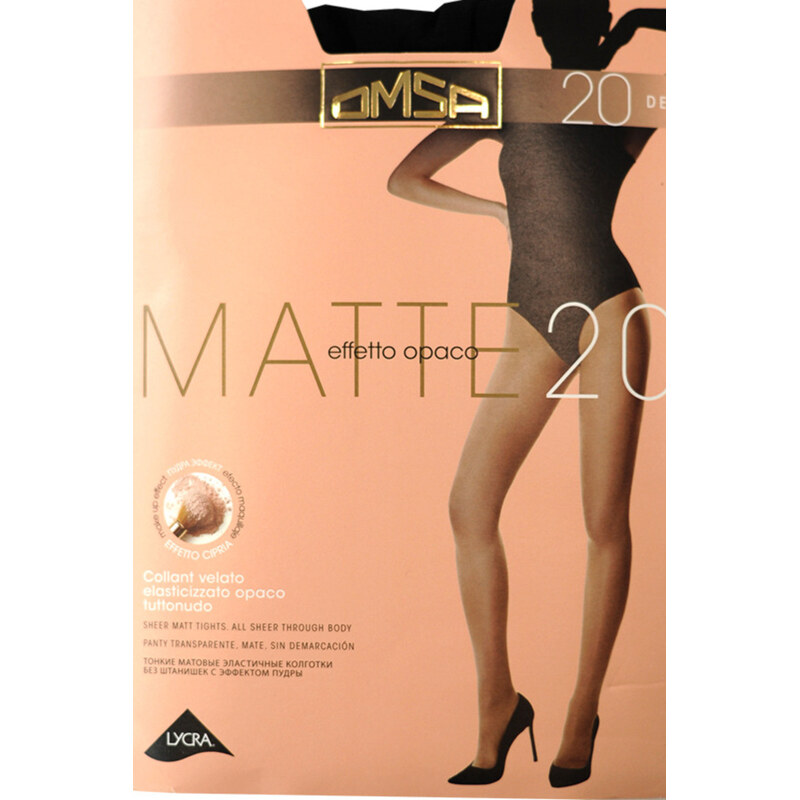 Omsa Punčochové kalhoty MATTE 20 100446338