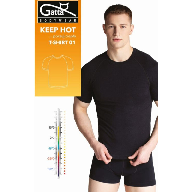 GATTA BODYWEAR Pánský nátělník T-SHIRT MEN 01 KEEP HOT