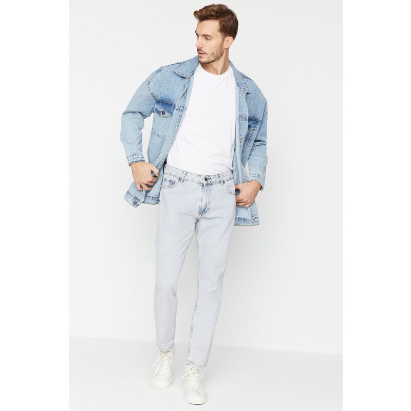 Trendyol Light Blue Men's Relax Fit Jeans