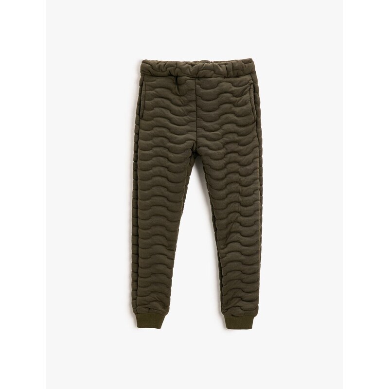 Koton Basic Quilted Jogger Pants