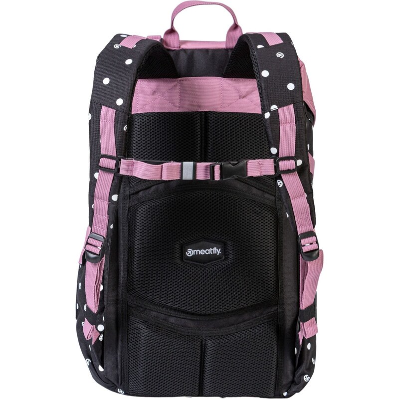 Meatfly Batoh Scintilla - Black Dots/Dusty Rose - 26 L