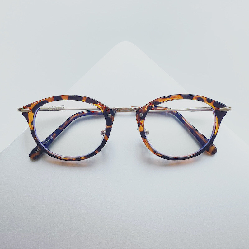 Supereyes Brýle proti modrému světlu Leopard