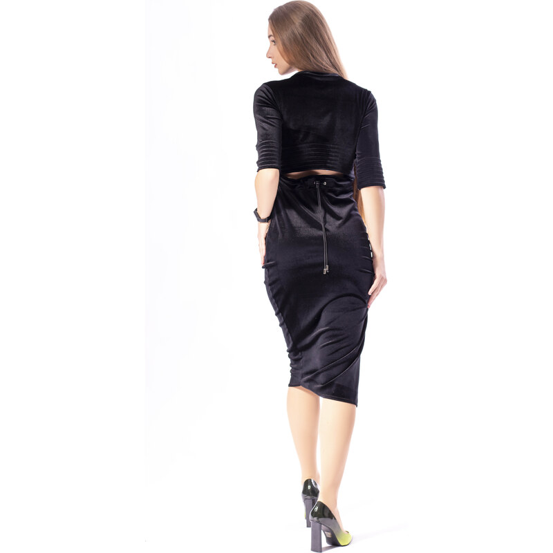 EMES Šaty “sportovní elegance” Black