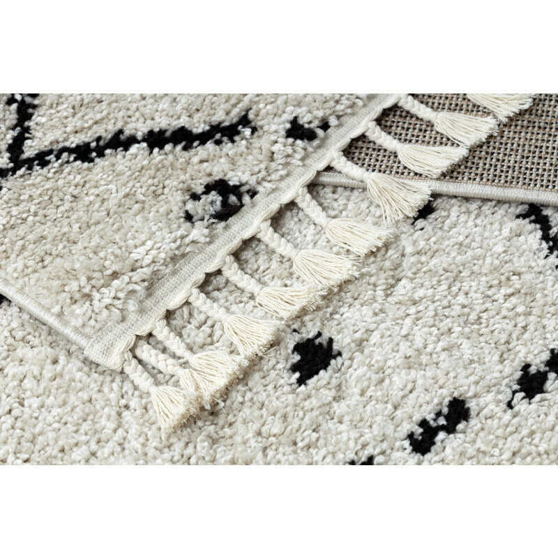 Dywany Łuszczów Kusový koberec Berber Tetuan B751 cream - 80x150 cm