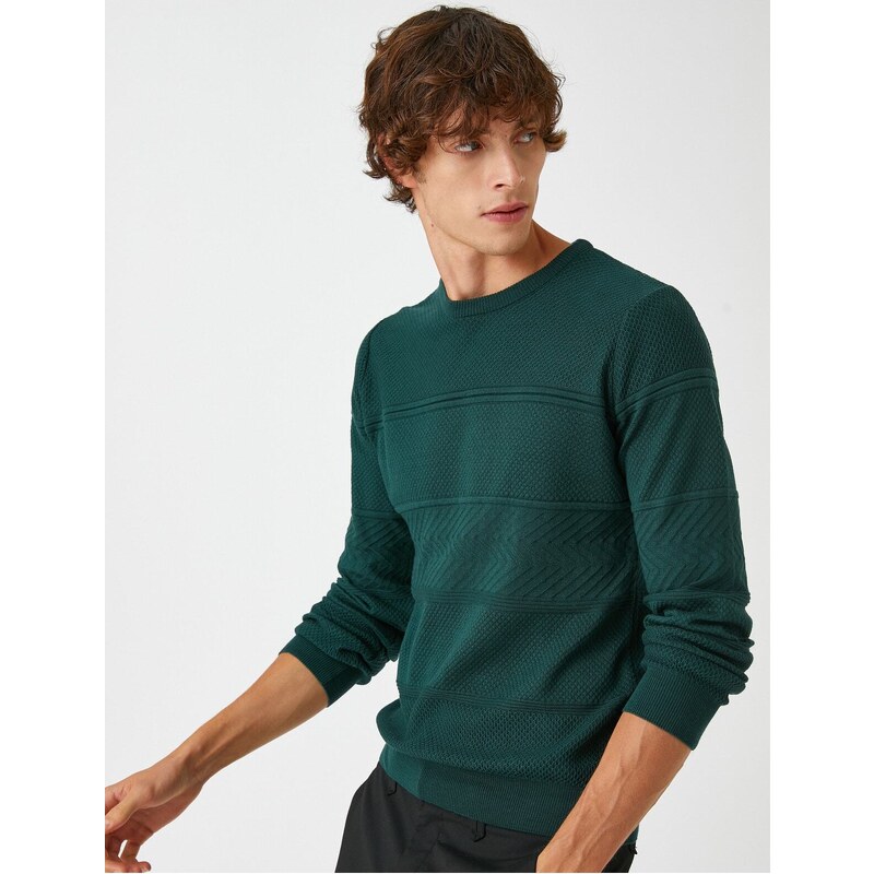 Koton Basic Knitwear Sweater Crew Neck