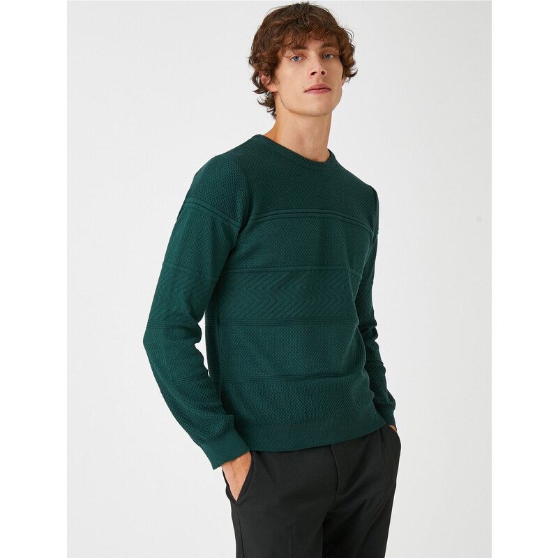 Koton Basic Knitwear Sweater Crew Neck