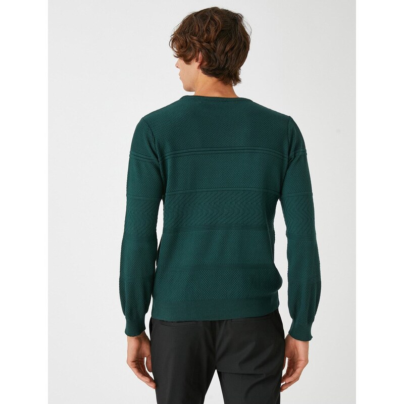 Koton Basic Knitwear Sweater Crew Neck