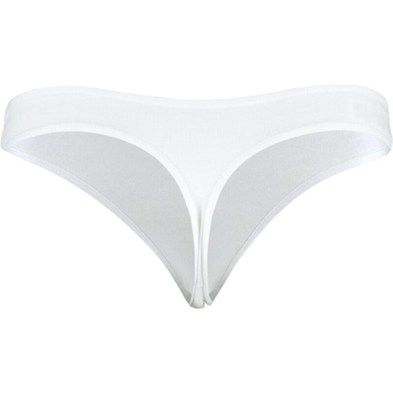 Trendyol Black-White-Lilac 3 Pack Cotton Thong Knitted Panties