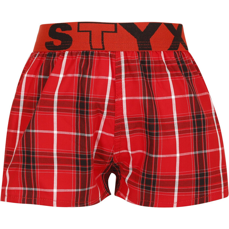 Dětské trenky Styx sportovní guma vícebarevné (BJ931) 6-8