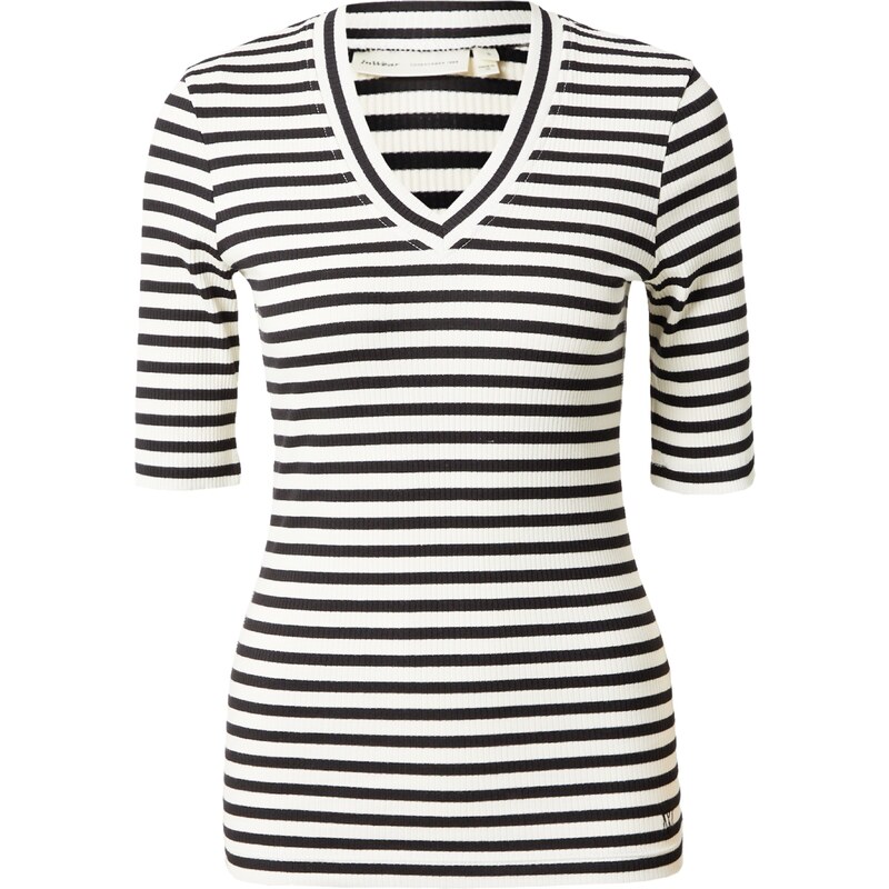 InWear Tričko Dagna černá / bílá 76842959