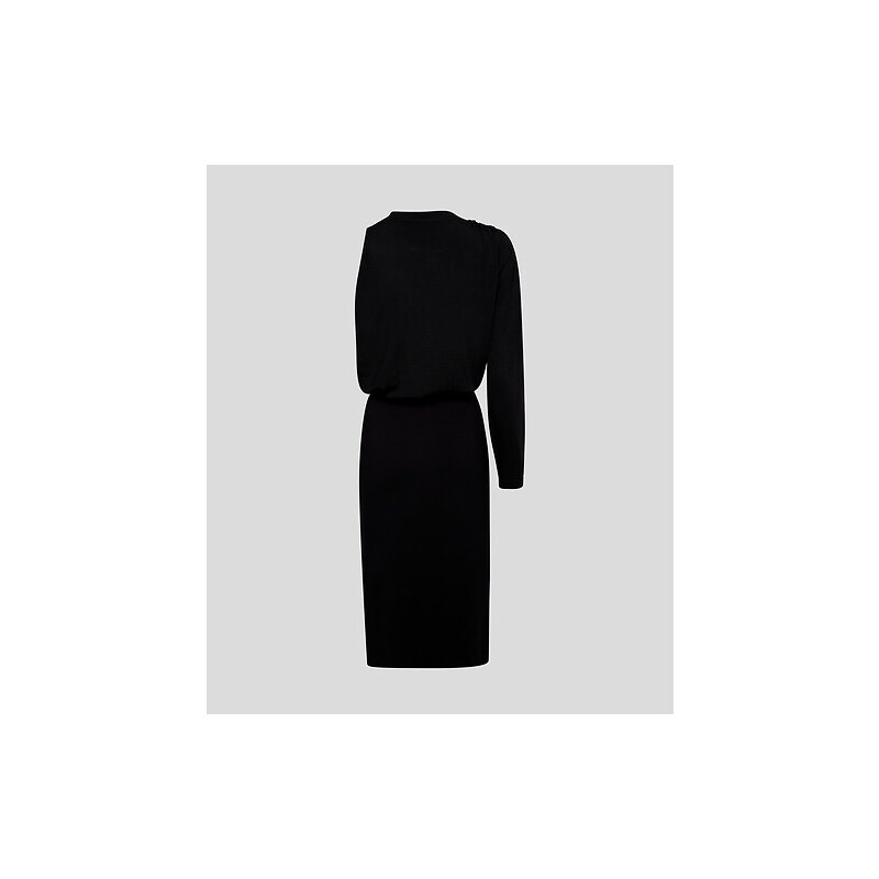 ŠATY KARL LAGERFELD ASYMMETRIC KNIT DRESS