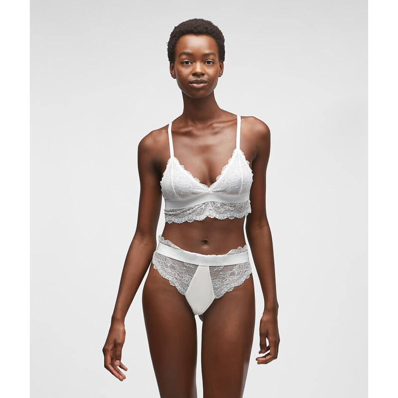 SPODNÍ PRÁDLO KARL LAGERFELD TAILORED LACE BIKINI BRIEF