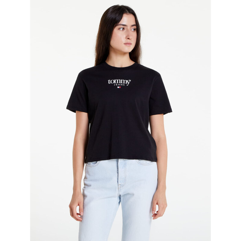 Tommy Jeans dámské černé tričko 109099601