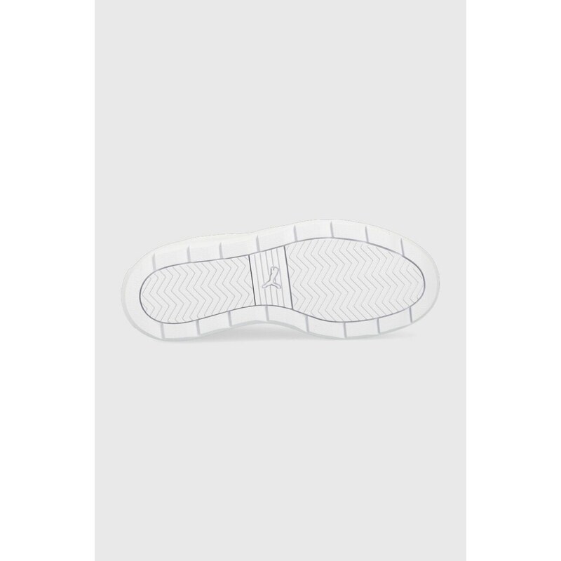 Kožené sneakers boty Puma Karmen Rebelle bílá barva, 387212