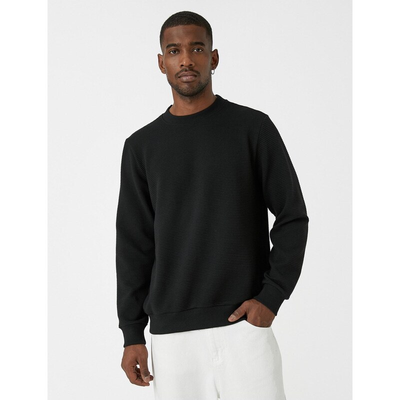 Koton Men's Black Sweater