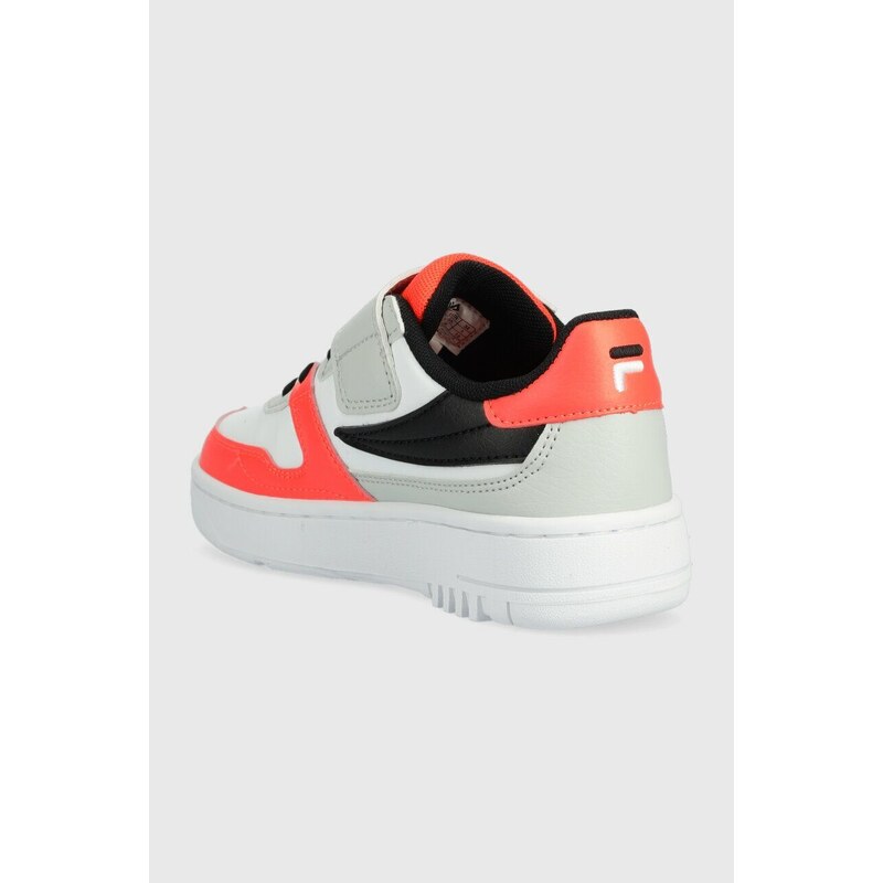 Dětské sneakers boty Fila FXVENTUNO VELCRO růžová barva