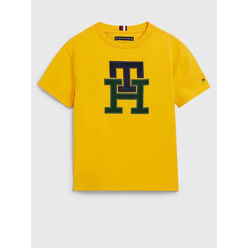 Žluté klučičí tričko Tommy Hilfiger - Kluci