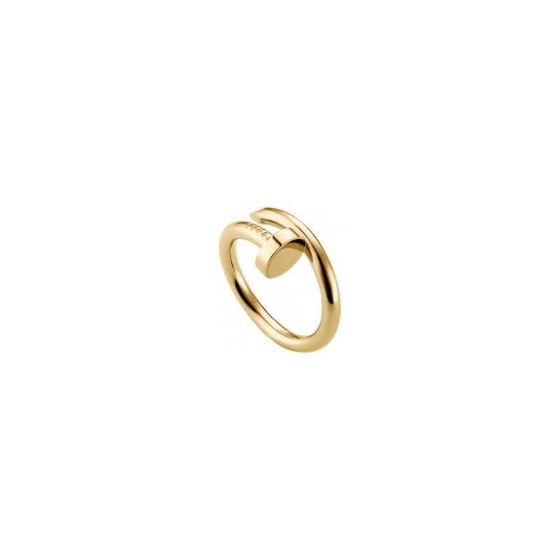 Krásná Bižu Prsten Nail zlatý Z211