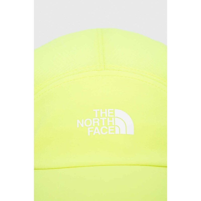 Kšiltovka The North Face žlutá barva, s potiskem