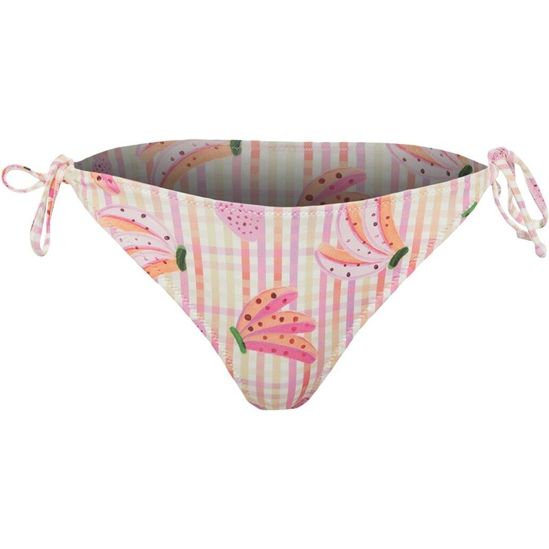 Trendyol Fruit Patterned Tie High Leg Bikini Bottoms