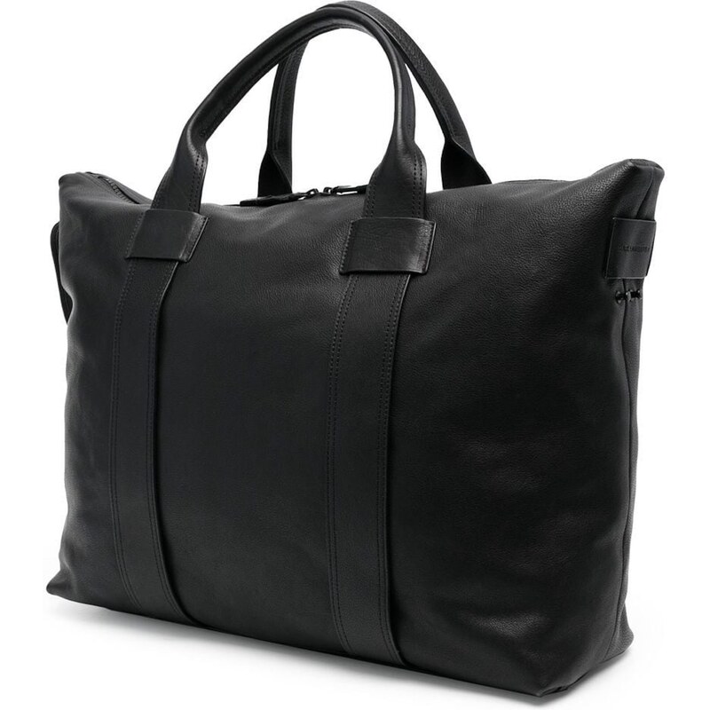 Černá kožená cestovní taška - KARL LAGERFELD