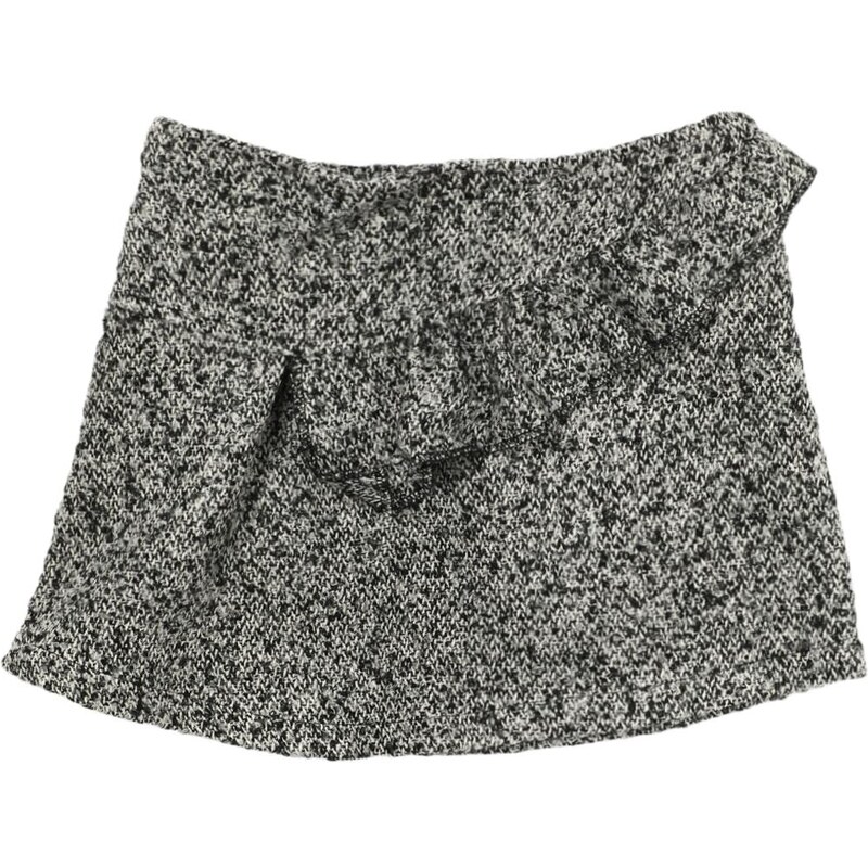 Trendyol Gray Flywheel Detailed Girl Knitted Skirt