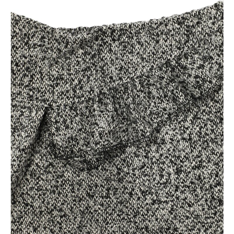 Trendyol Gray Flywheel Detailed Girl Knitted Skirt