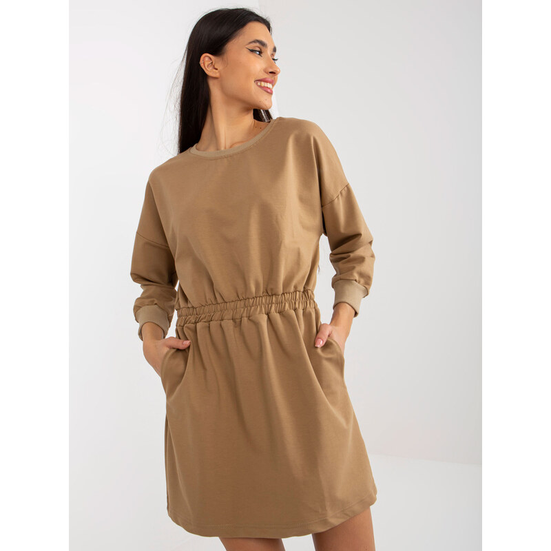 Lily Rose Dress-EM-SK-HS-21-487.41-dark beige