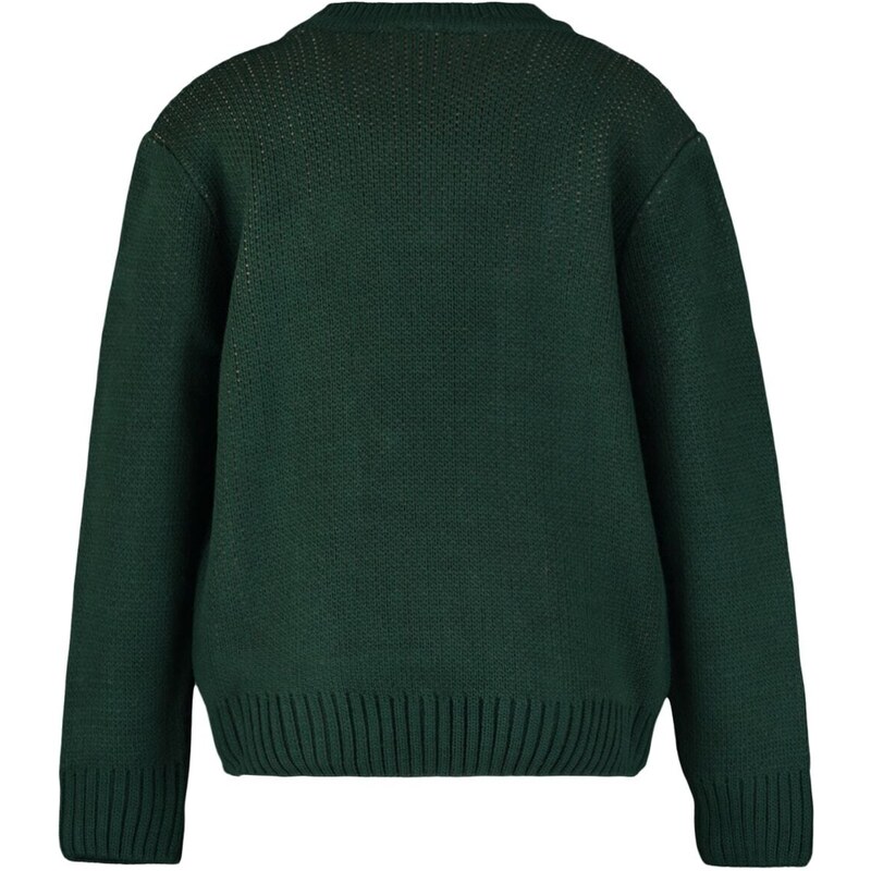 Trendyol Green Patterned Girls Knitwear Sweater