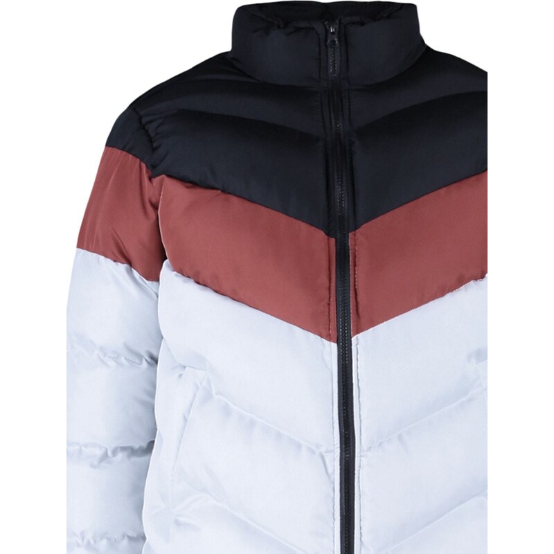 Trendyol černý větruodolný péřový zimní kabát regular fit