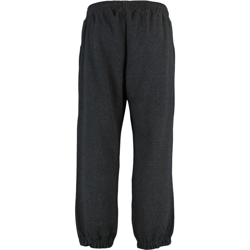 Pletené tepláky Trendyol Curve Anthracite Thin Jogger