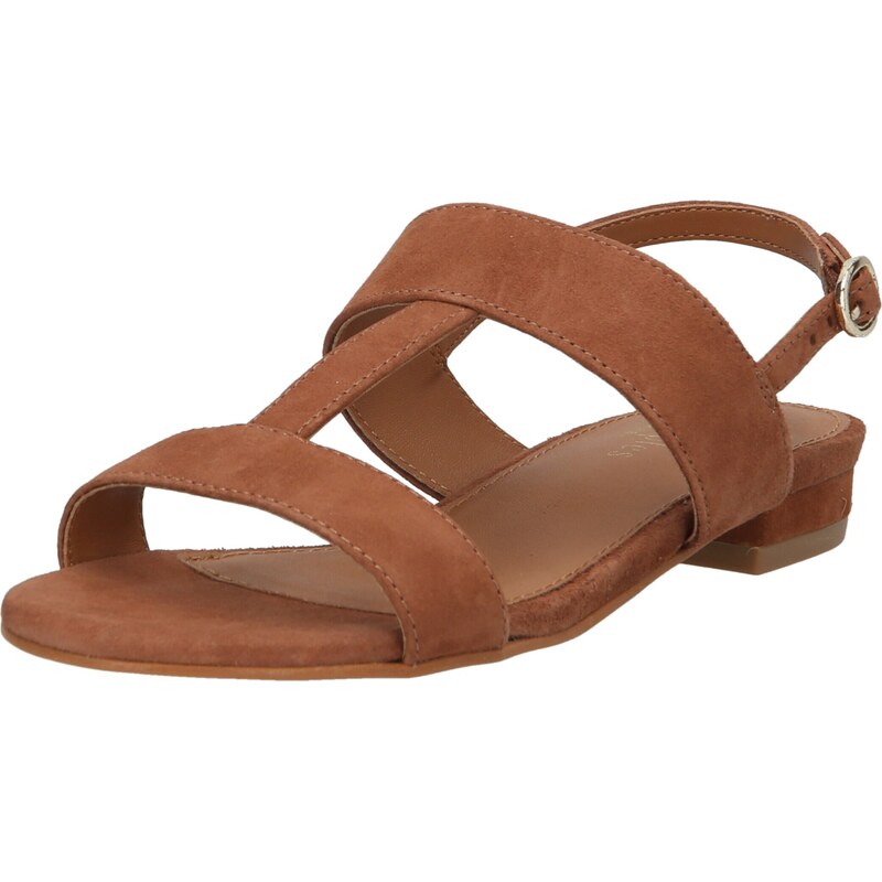 Dorothy Perkins Páskové sandály Bronya hnědá