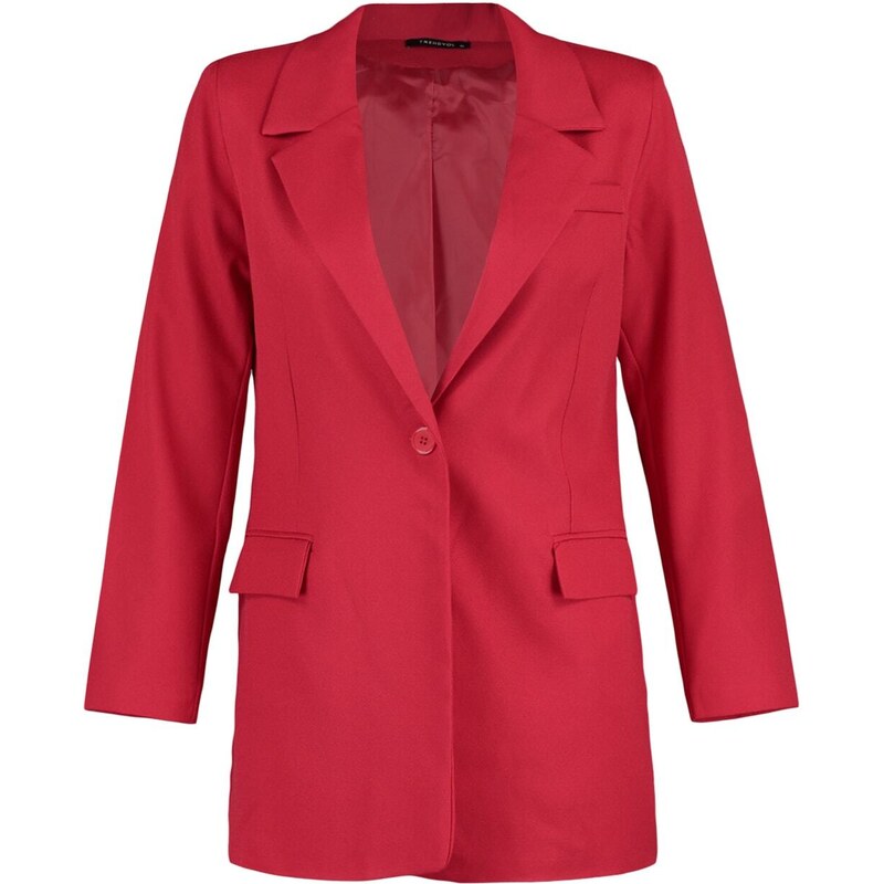 Trendyol Jacket - Red - Regular fit