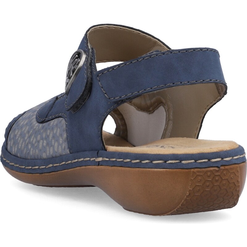 Dámské sandály RIEKER 65989-15 modrá