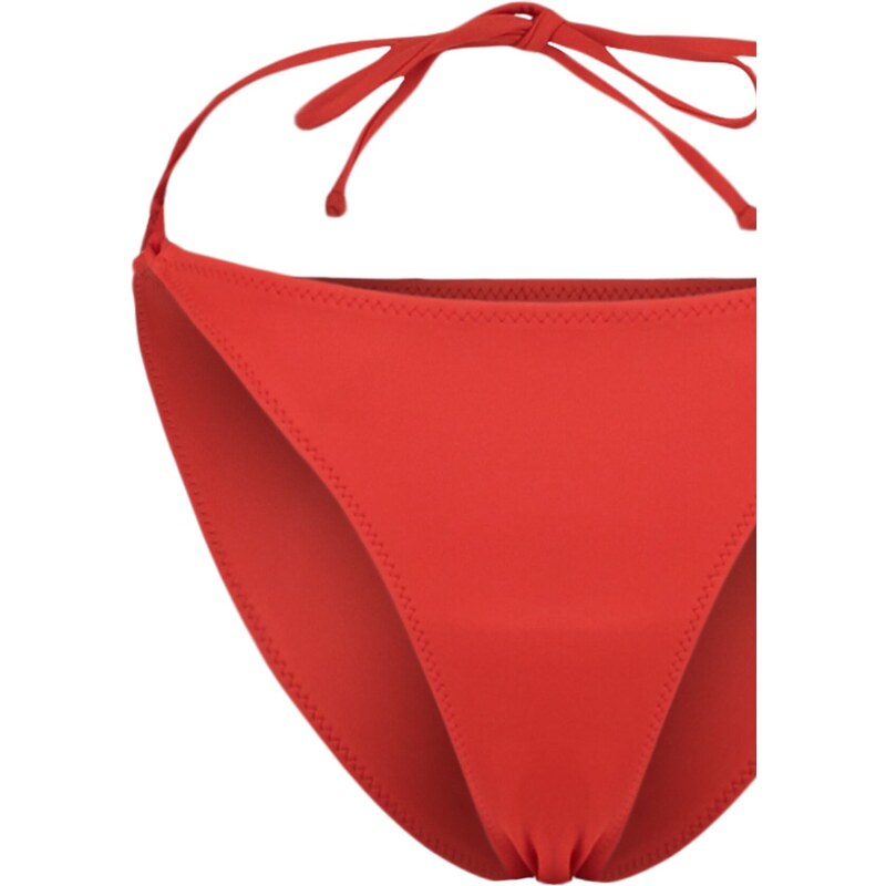 Trendyol Red Piping Regular Leg Bikini Bottom