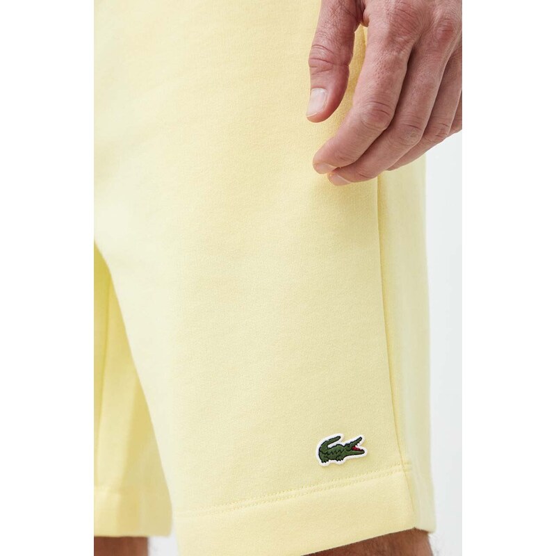 Lacoste teplákové šortky pánské s bavlnou