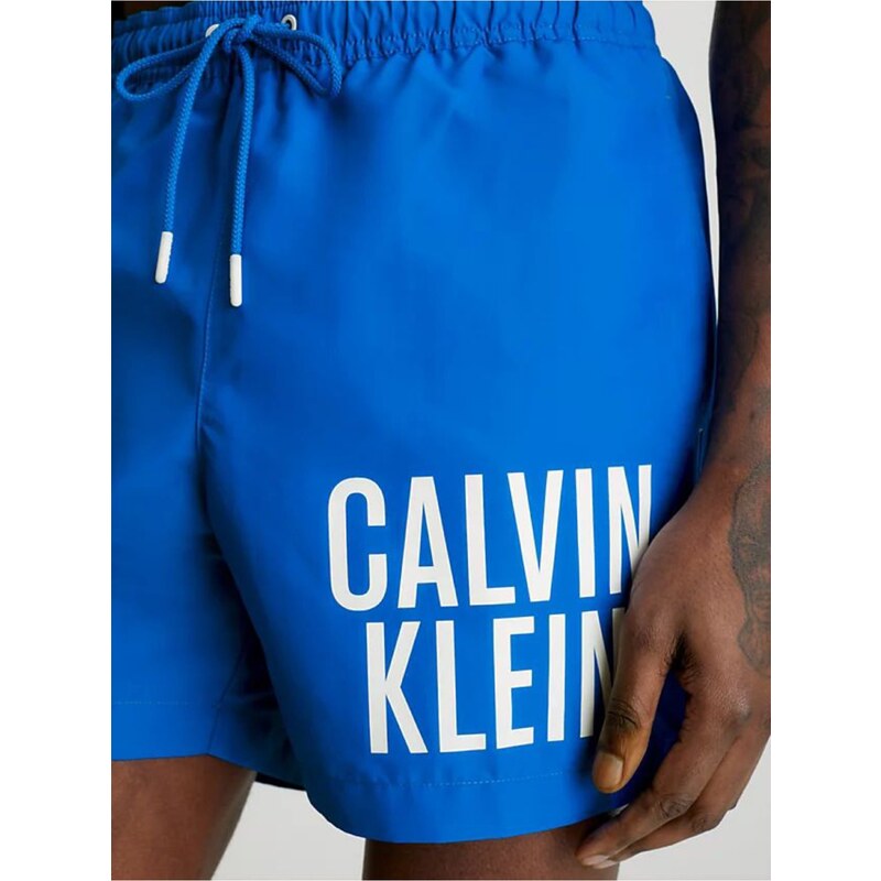 Modré pánské plavky Calvin Klein Underwear - Pánské