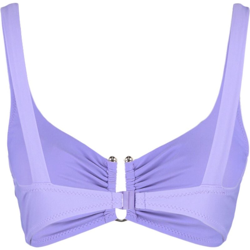 Trendyol Lilac Bralet U Strand Bikini Top