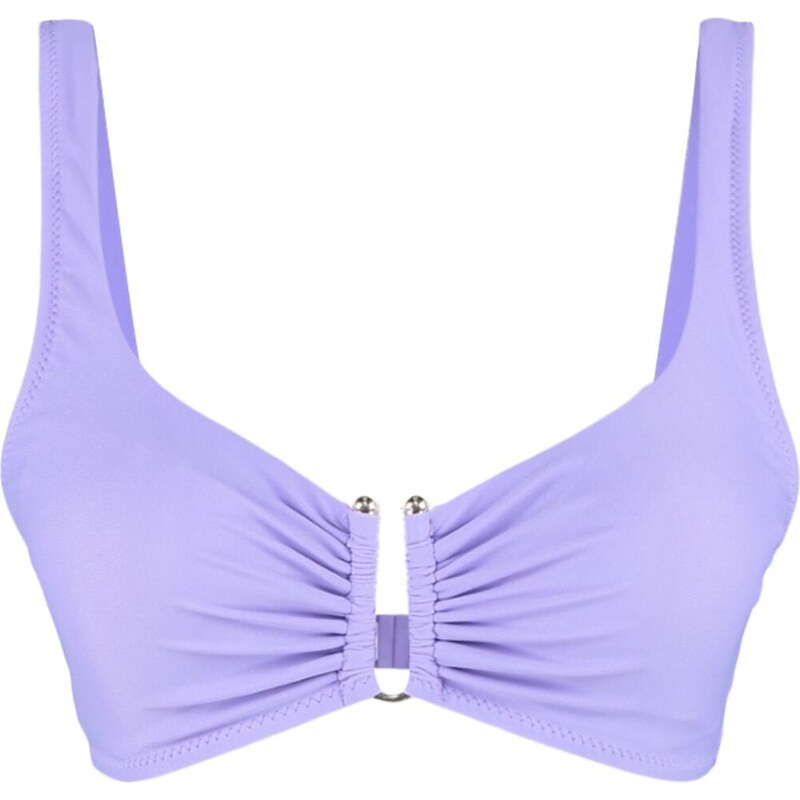 Trendyol Lilac Bralet U Strand Bikini Top