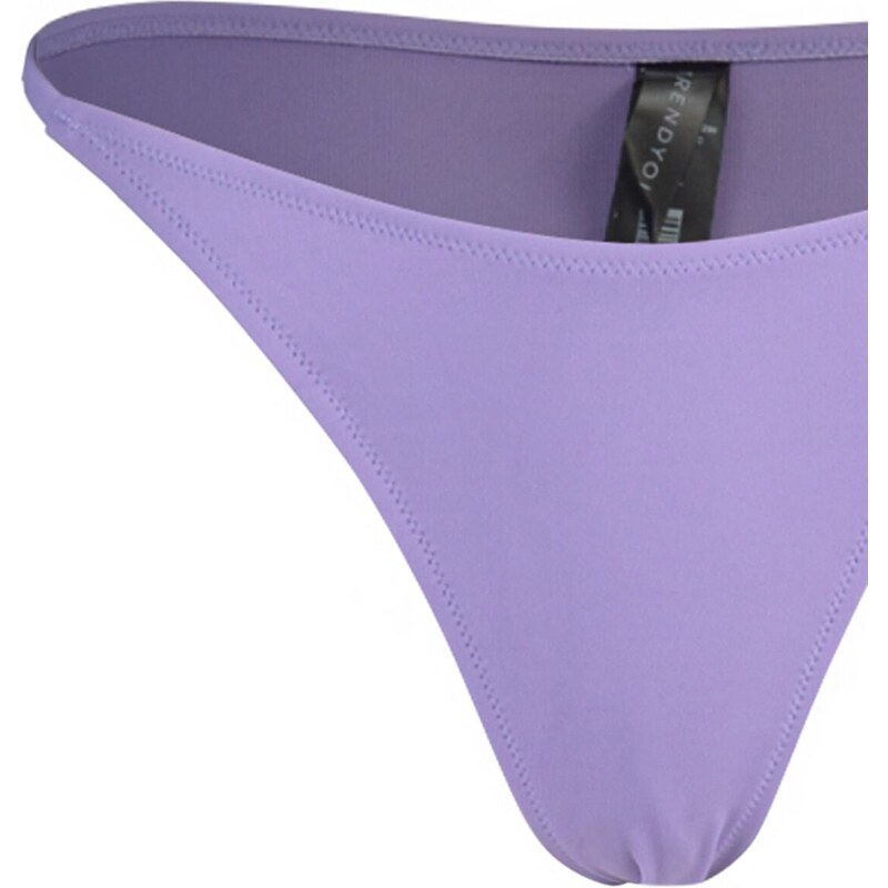 Trendyol Lilac Low Waist Bikini Bottoms