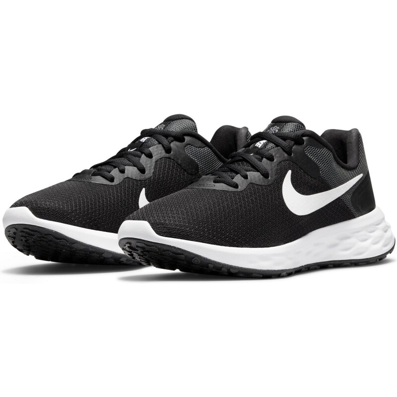 Nike Revolution 6 BLACK/WHITE-DK SMOKE GREY-COOL GREY