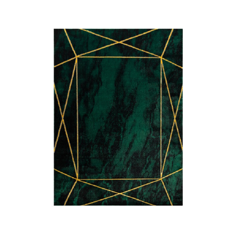 Dywany Łuszczów Kusový koberec Emerald 1022 green and gold - 180x270 cm