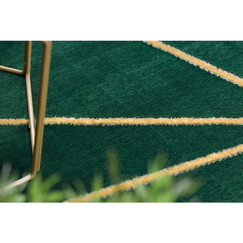 Dywany Łuszczów Kusový koberec Emerald 1013 green and gold - 120x170 cm