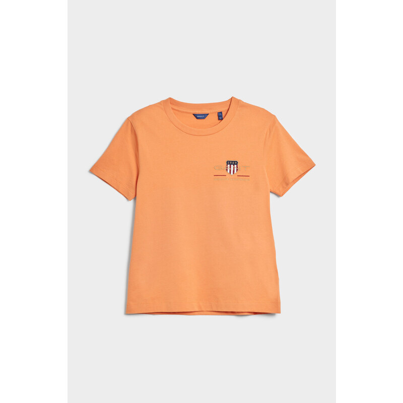 TRIČKO GANT ARCHIVE SHIELD SS T-SHIRT oranžová XS