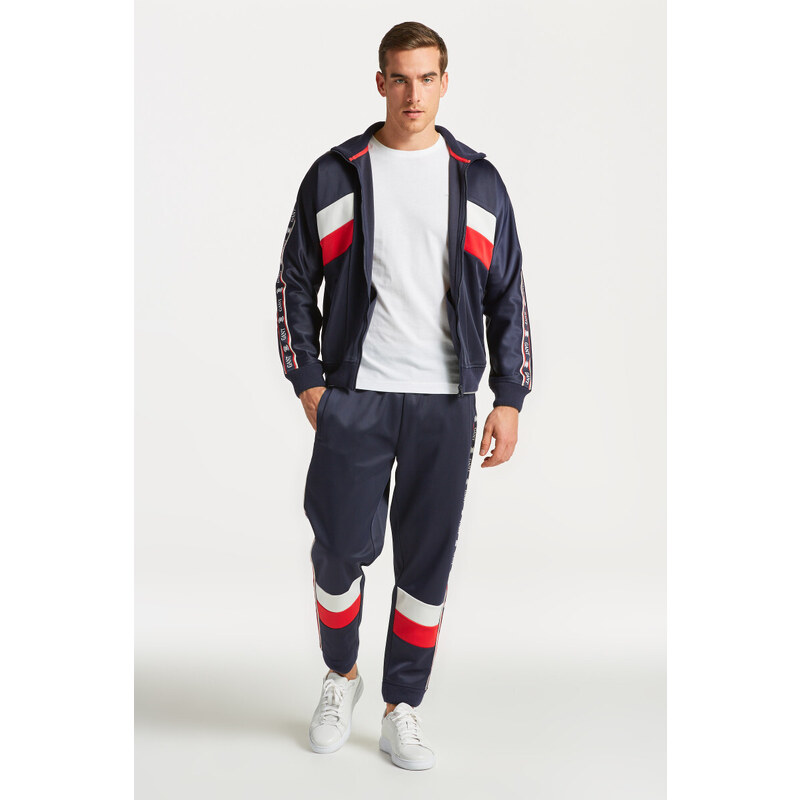 MIKINA GANT RETRO CREST TRACKSUIT JACKET modrá S