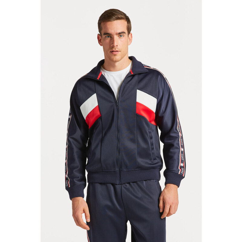 MIKINA GANT RETRO CREST TRACKSUIT JACKET modrá S