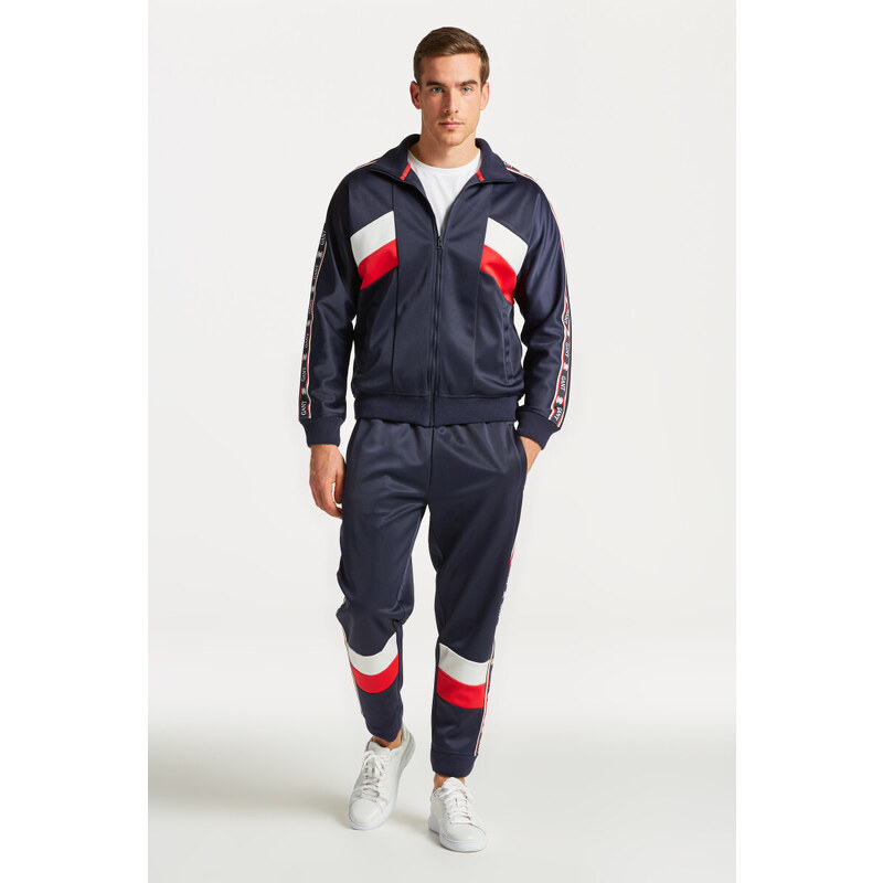 MIKINA GANT RETRO CREST TRACKSUIT JACKET modrá S