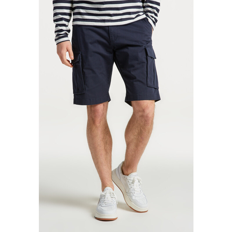 ŠORTKY GANT RELAXED TWILL CARGO SHORTS modrá 32