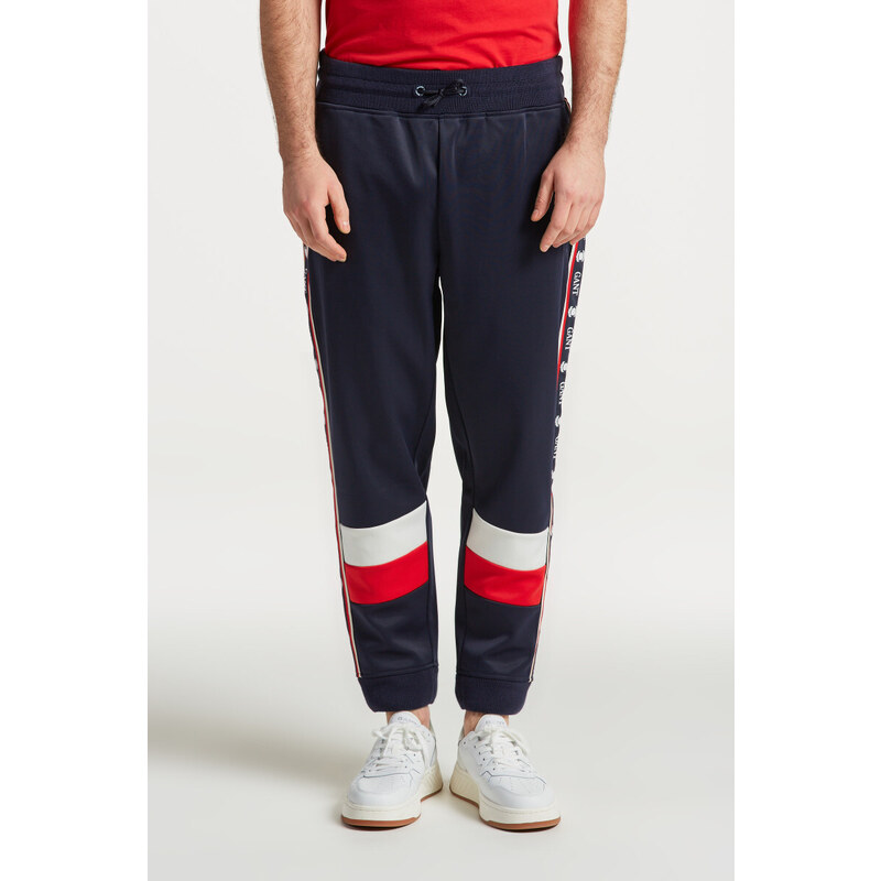 TEPLÁKY GANT RETRO CREST TRACKSUIT TROUSER modrá S